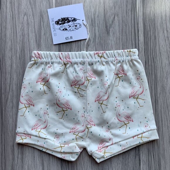NWT Mag + Pie Flamingo Shorts - Picture 1 of 6